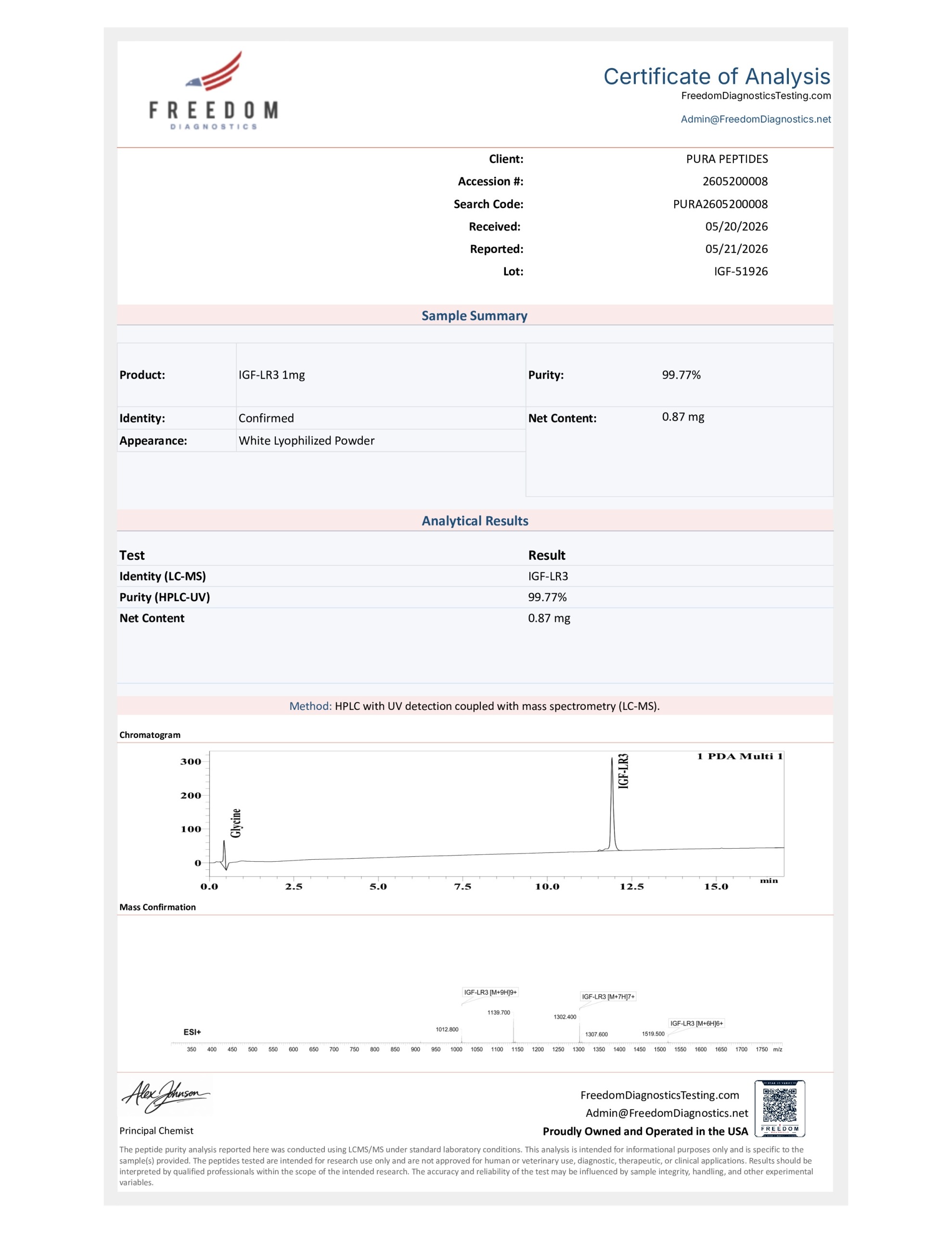 IGF-LR3 (1MG) - Image 3